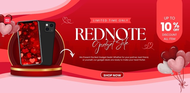 REDnote Store promo