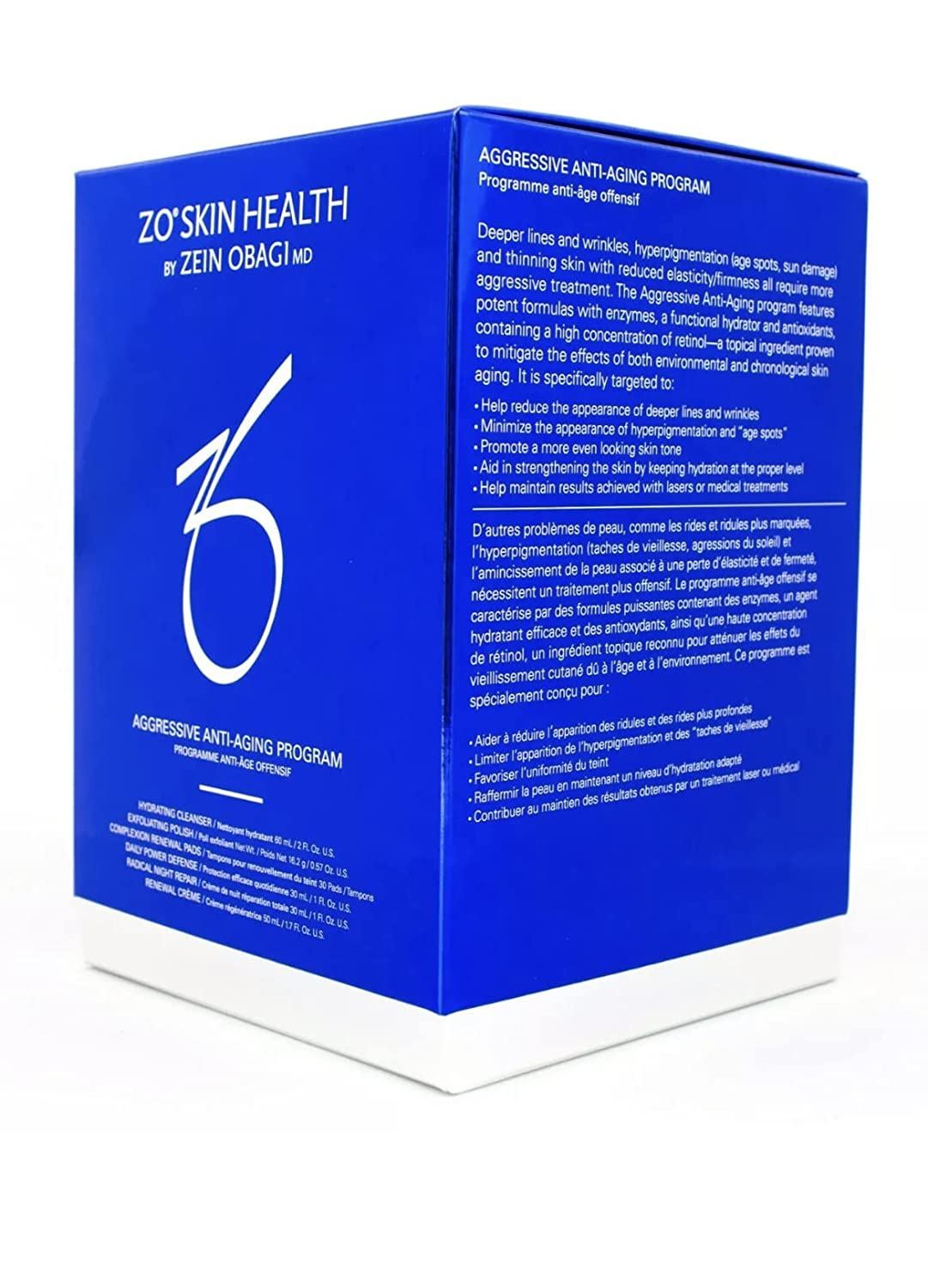 ZO Skin Health Agressive Anti-Aging Treatment: Radical Night Repair Plus Program